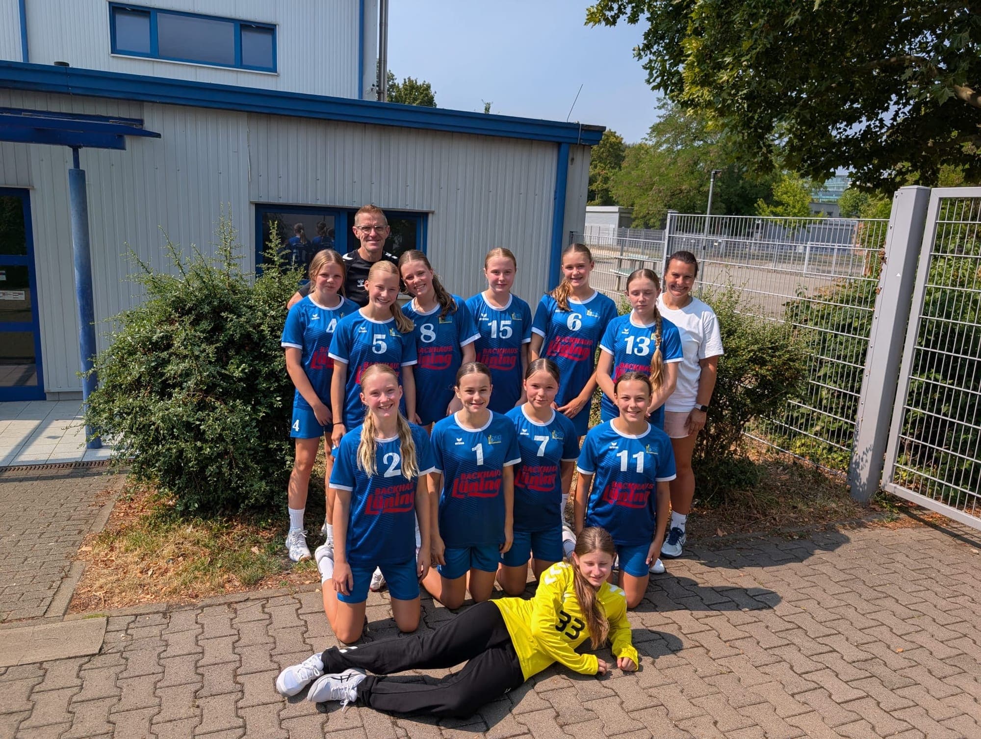 Mannschaftsfoto wC-Jugend